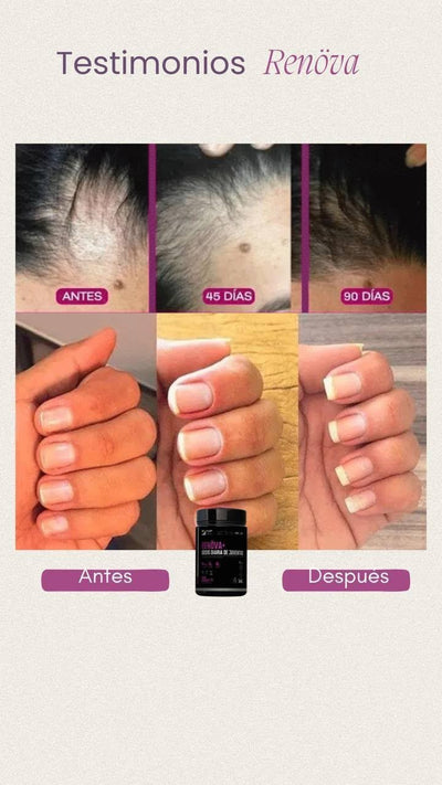 Cabello y uñas, paso a paso